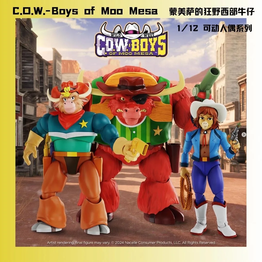 

Cowboy Wave 1 Terrobull Marshall Moo Kate Male Warrior Full Set 6inch Action Figure Doll Nacelle 1/12 Scale Toy For Collectors