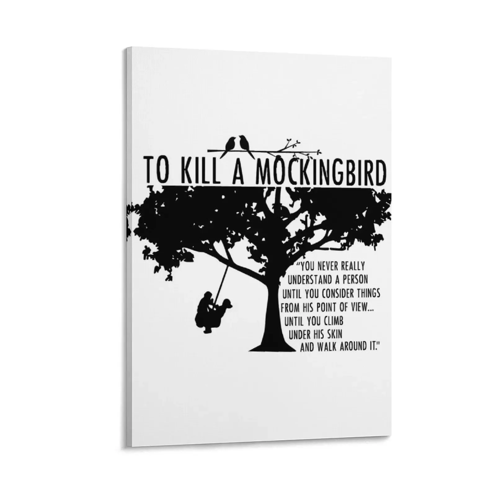 

To Kill a Mockingbird Canvas Painting home decors accessories decorative items for home
