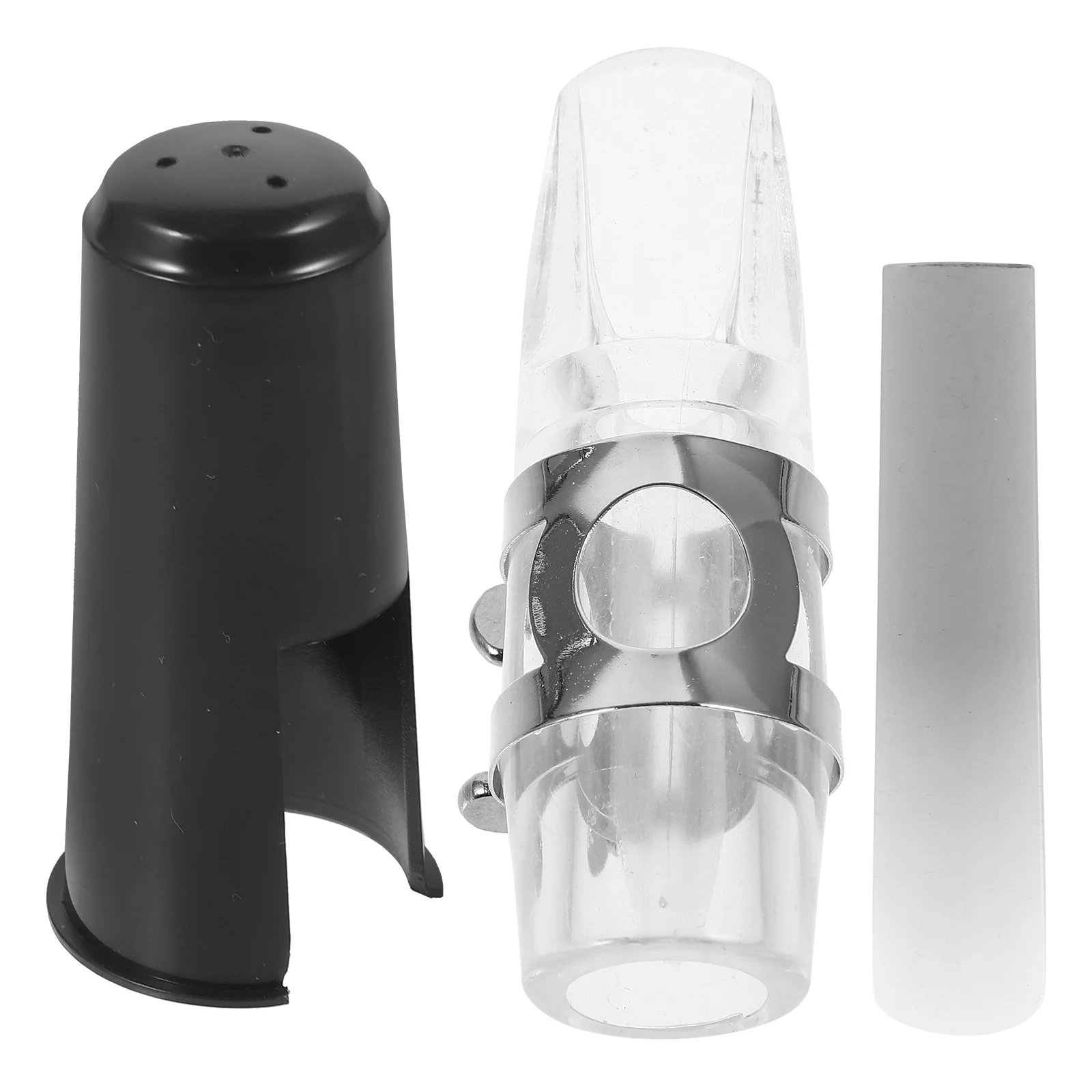 

1Set Versatile Saxophone Mouthpiece Ligature Reed Cap for Alto Soprano Tenor Saxophone Practice and Performance