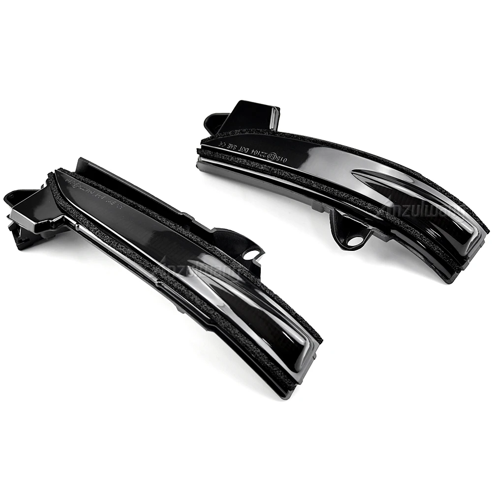 

1 пара для Ford Mondeo 2013-2020, версия США, светодиодный динамический указатель поворота, боковое зеркало, мигающий индикатор, последовательный свет