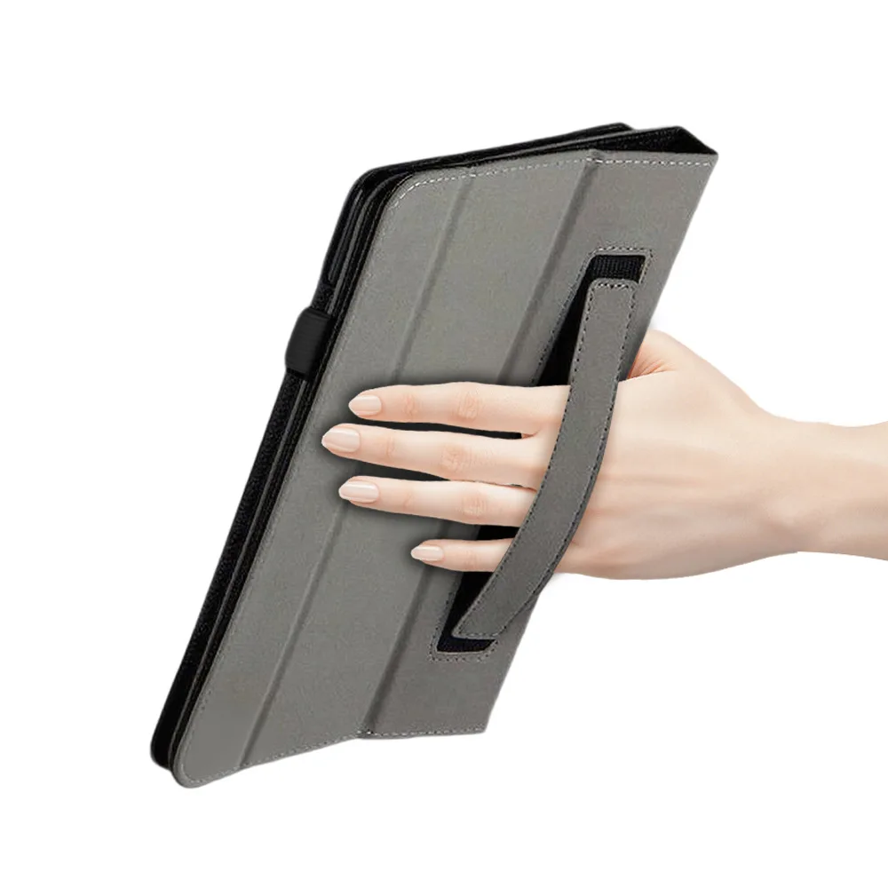 حافظة قارئ إلكتروني مقاس 7.8 بوصة غطاء حماية مغناطيسي ثلاثي الطي غطاء خلفي من الجلد المقاوم للصدمات لهاتف Onyx BOOX Tab 8/ Nova Air C/Nova Pro #2