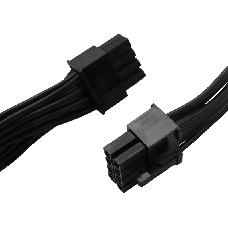 Suitable 10X Pcie 8 Pin Male To Dual Pcie 2X 8 Pin (6+2) Male Power Adapter Cable For Seasonic Power Supply 25-Inch+9-Inch