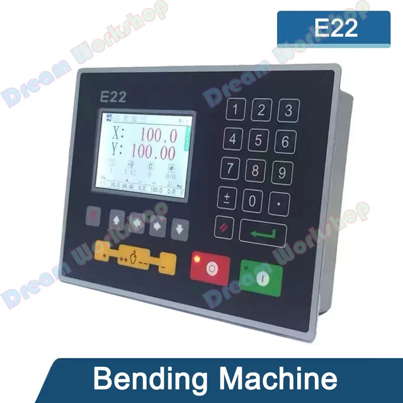 E22 type CNC system shearing and bending machine digital display system set servo motor controller