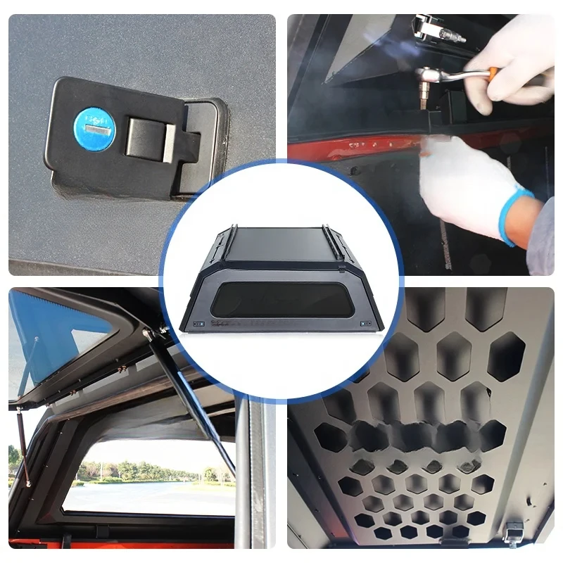 

High Quality Truck Canopy Topper Camper Hardtop For Ram 1500 Amarok L200