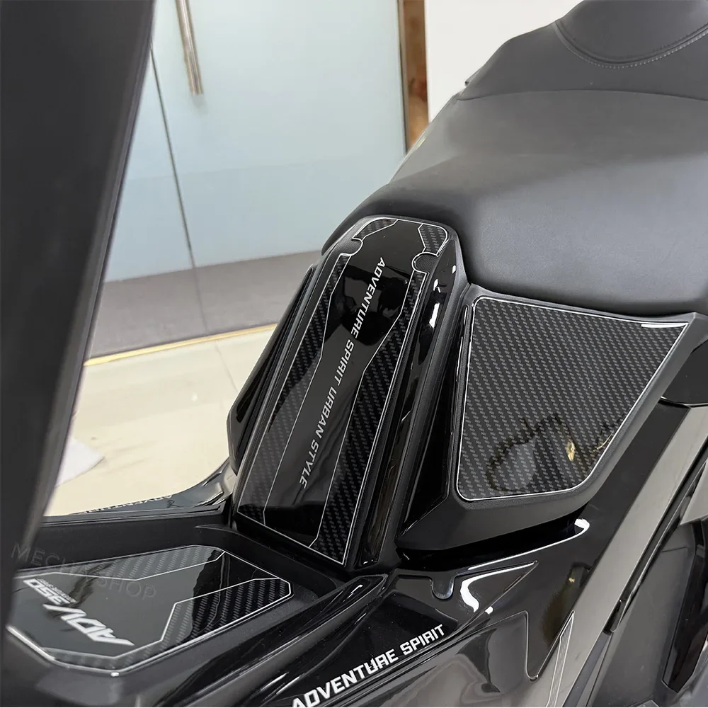 For ADV 350 ADV350 2026 Accessories Motorcycle Decorative Fuel Tank Waterproof Scratch 3D Resin Sticker Protection Kit