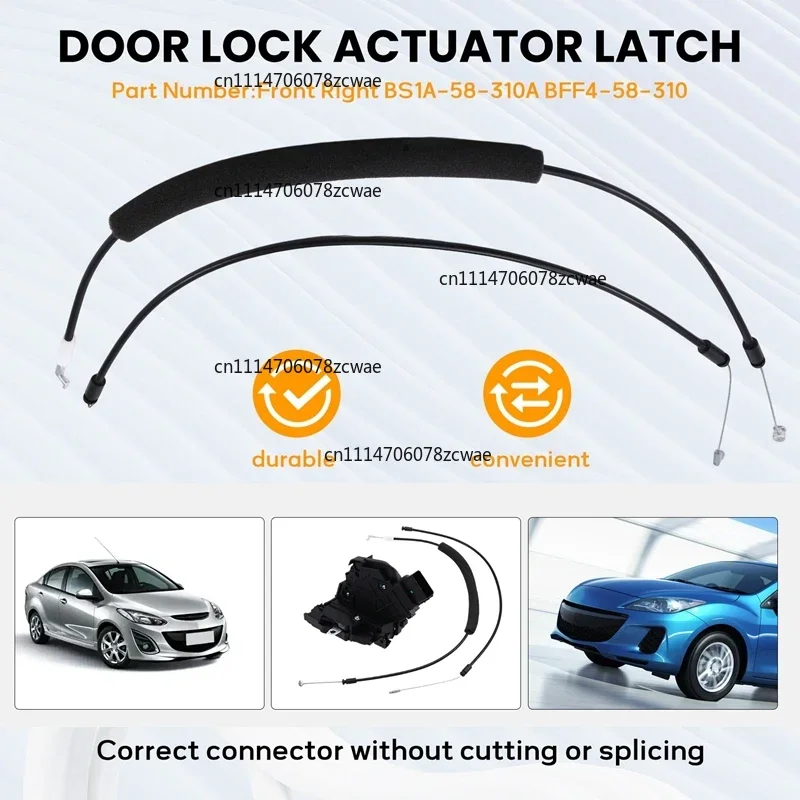 Car Door Lock Actuator Latch Controller For Mazda 3 2008-2012 BL
