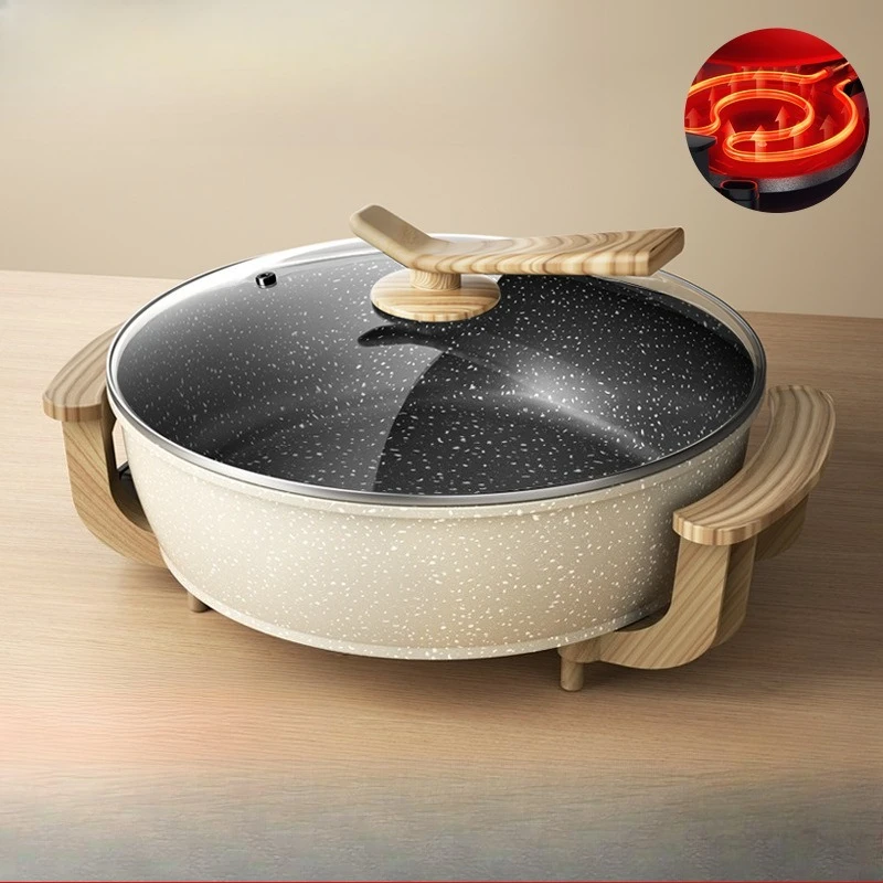 Olla caliente de pato mandarín para el hogar, multifuncional, integrada, gran capacidad, 10 litros, olla eléctrica caliente