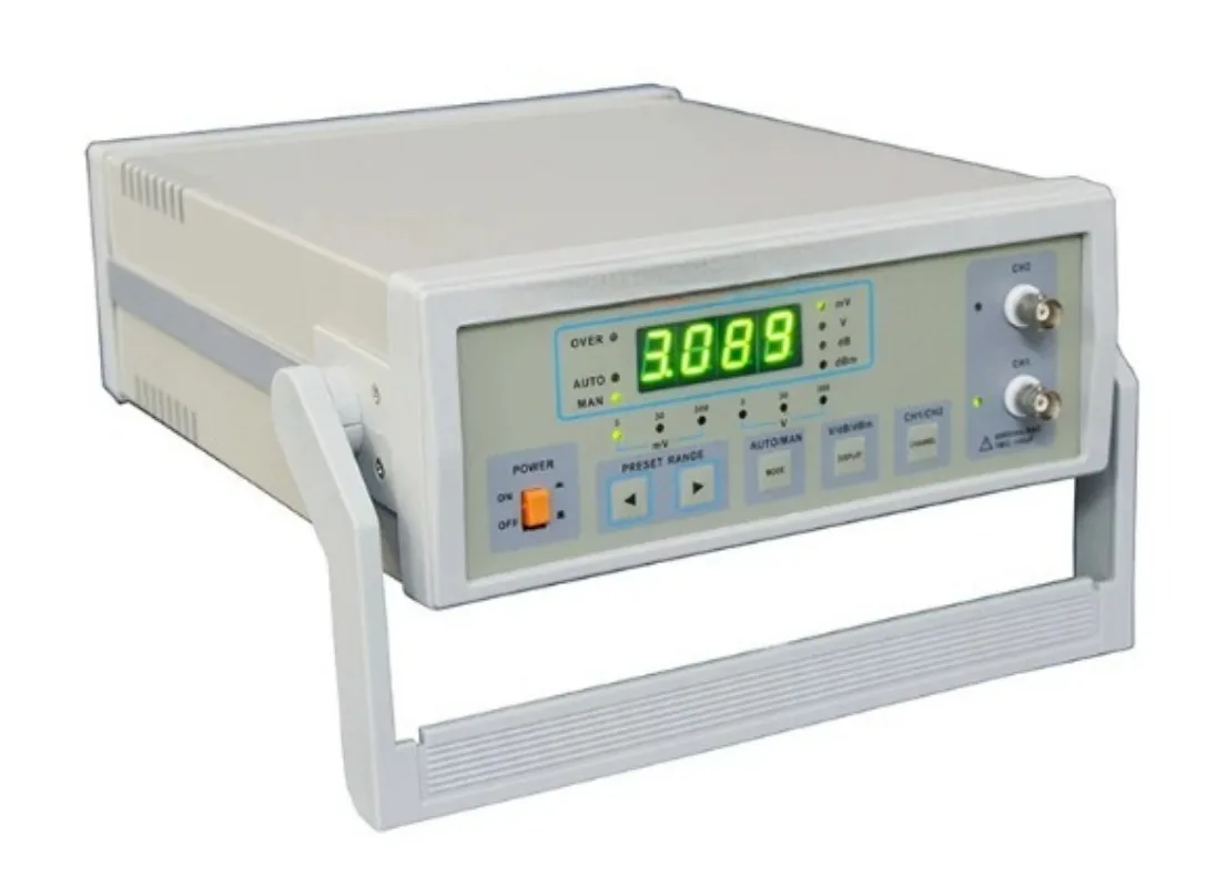 322 digital AC millivolt meter, dual channel high-precision digital display,single and doubl pointervoltmeter,frequency response