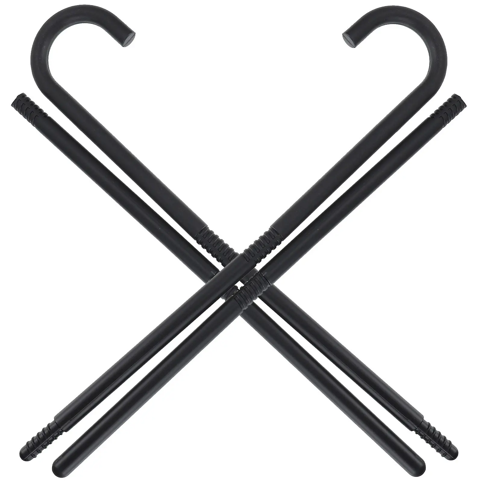 

2 шт. Пластиковые трости-костыли для фокусника, четырехсекционные, портативные, легкие, для косплея, Хэллоуина, вечеринок и выступлений