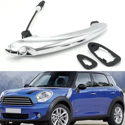 Front Rear Chrome Silver Exterior Pull Door Handle For BMW Mini Cooper R60 Countryman R61 Paceman 2011-2016 51219801617