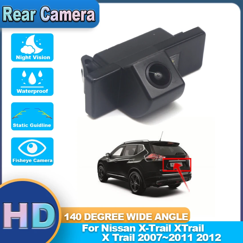 

Rear View Camera For Nissan X-Trail XTrail X Trail 2007~2010 2011 2012 CCD HD Night Vision Parking backup Reverse Camera