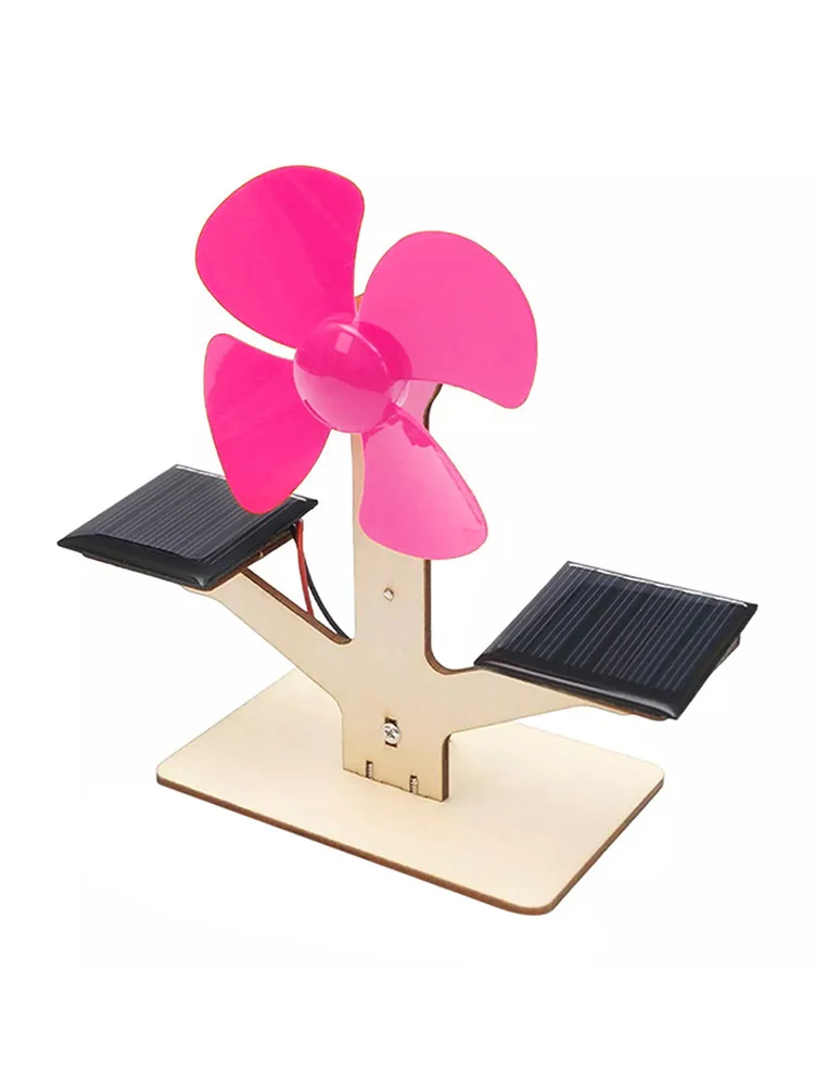 Educational Projects 5.59inchx2.28inchx5.12inch Solar Powered Fans High-quality Materials Stimulates Curiosity