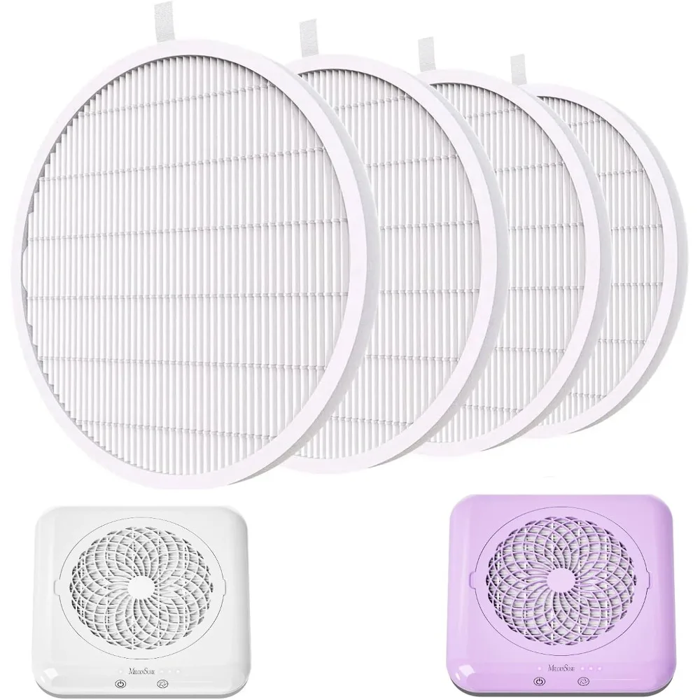 Filtre à ongles réutilisable adapté à MelodySusie HPro/SproR, capable de collecte jusqu'à 99% de la poussière des ongles
