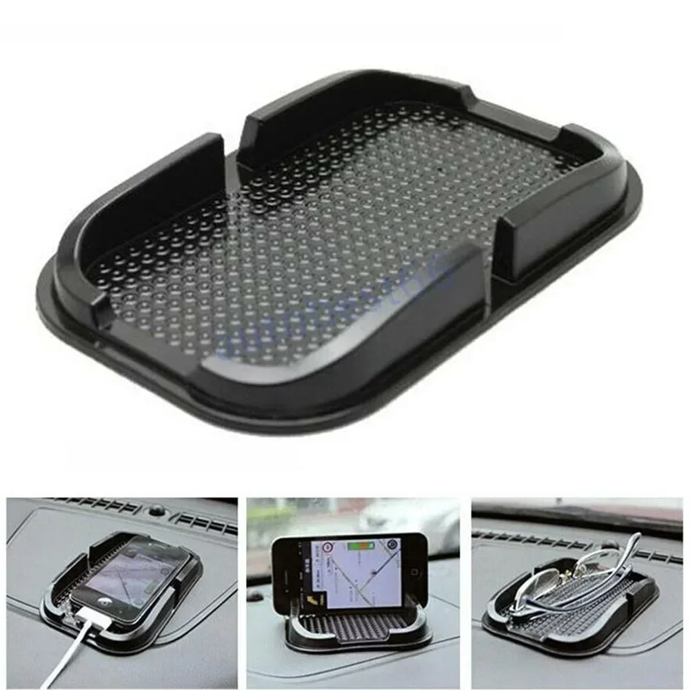 Suporte do telefone móvel do carro antiderrapante painel tapete almofada anti-skid pegajoso aperto montagem estilo do carro interior novo