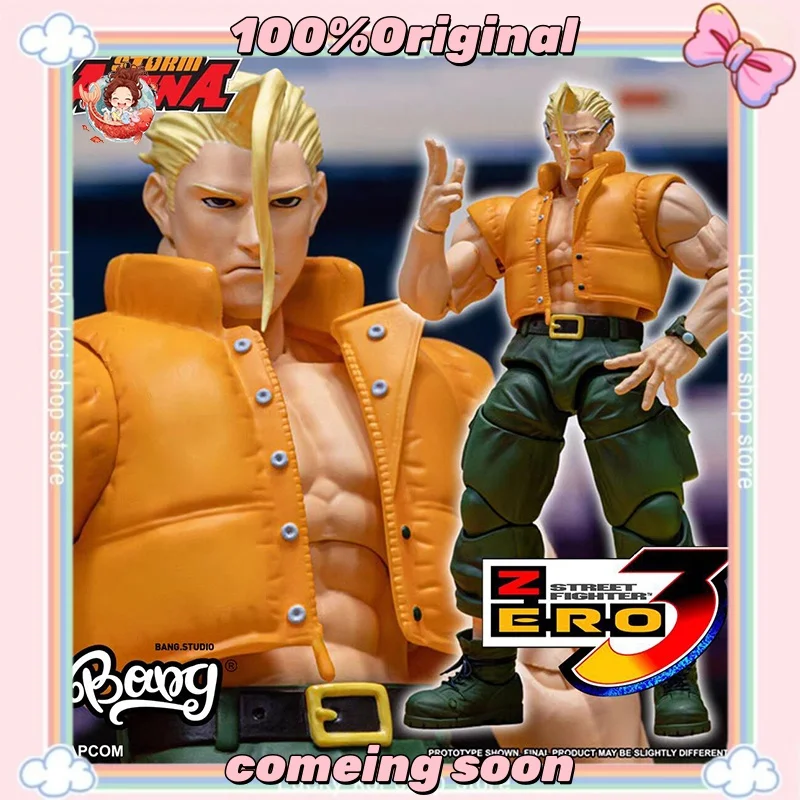 

Предпродажа оригинальных штормовых игрушек 1/12 Street Fighter Alpha 3 ‌ Charlie Nash SFSA05 Фигурки Украшение стола Орнамент Игрушка в подарок