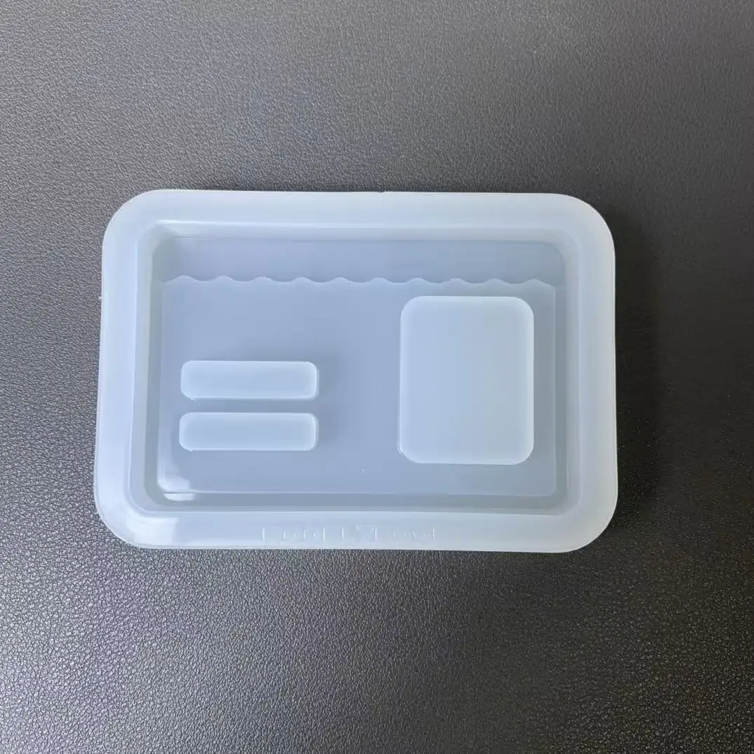 Card Resin Casting Mold Silicone Mold Accessories Resin Liquid Mold Resin Keychain Silicone Mold Resin Mold