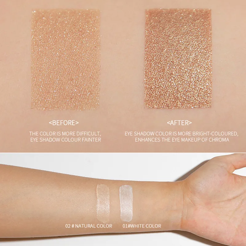 5ml Eye Primer Moisturze Eye Base Cream Long Lasting Eyelid Primer Waterproof Liquid Base Eyeshadow Base Primer Eye Makeup Tool
