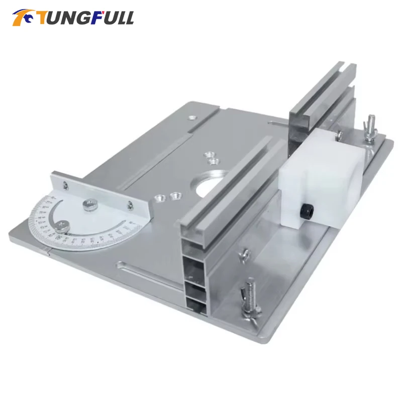 

Router Table Insert Plate Woodworking Engraving Machine Inverted Board Aluminum Alloy Cutting Edge Milling Turning Table