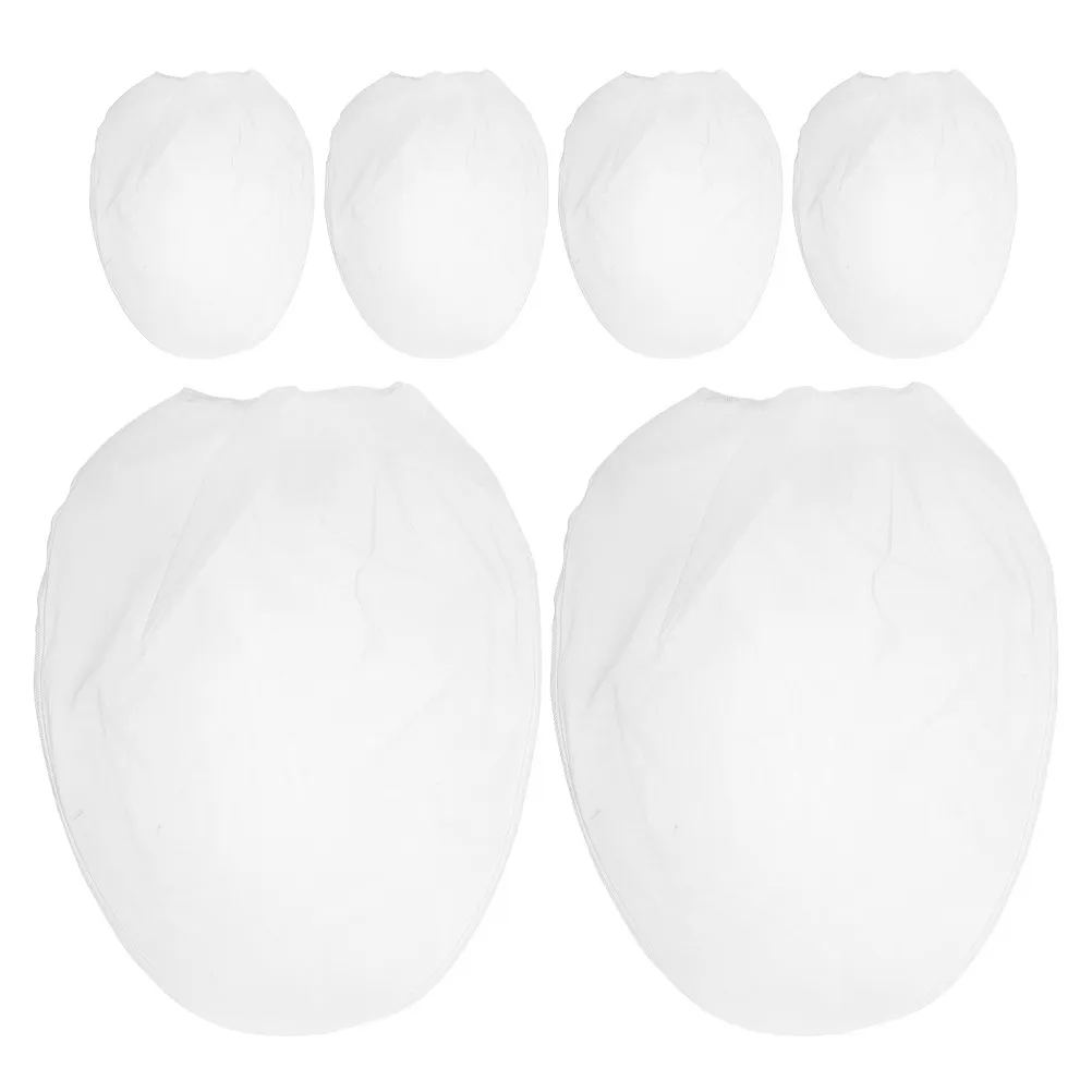 6Pcs Paint Filter Bag Compact Storage Elastic Opening Design for Large Volume Liquid Filtration Paint Strainer Bags Fine Mesh