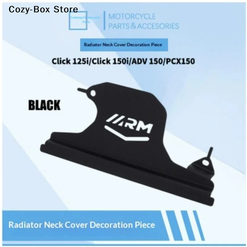 [ZY]ARM Motorcycle Radiator Neck Cover For Click150 ADV150 PCX150 Plug And Play Free Sticker[ZY]