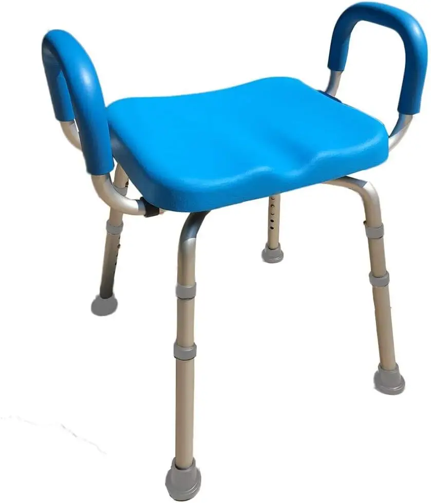 

Medical Shower Bench, Bath Stool Chair, Bathroom Transfer Seat, Elderly Assistance Products, Shower Chairs, Adjustable, Padded S