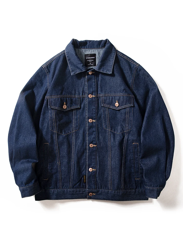 

Men's Denim Jaet Spring Autumn Loose Fit Classic American Retro Sle Trendy Casual Workwear Jaet Youthful Energy Sle