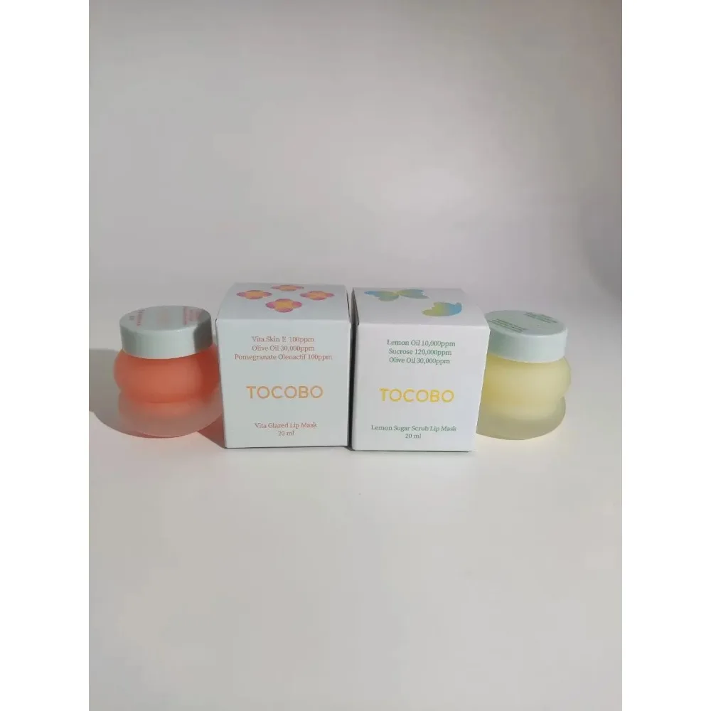 

20Ml Vita Glazed Lemon Sugar Scrub Lip Mask Super Moisturizing Night Care, and Easy Washable Texture That Melts Into Lips