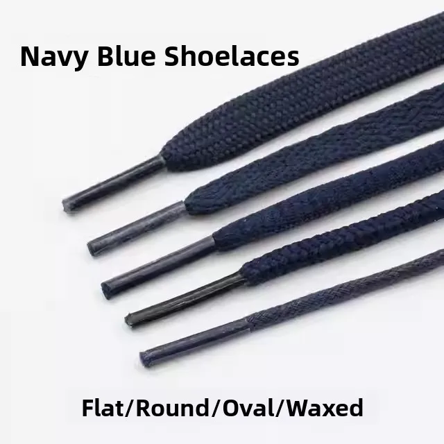 

Темно-синие круглые кожаные рабочие ботинки на шнуровке, повседневные спортивные, высокие, с круглым носком, из натуральной кожи