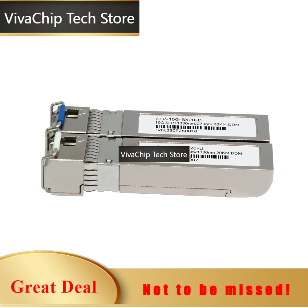 VivaCTBanana Pi BPI-R4 SFP 10G-BX20-U And SFP 10G-BX20-U 20KM Optical Module Applicable To BPI-R4