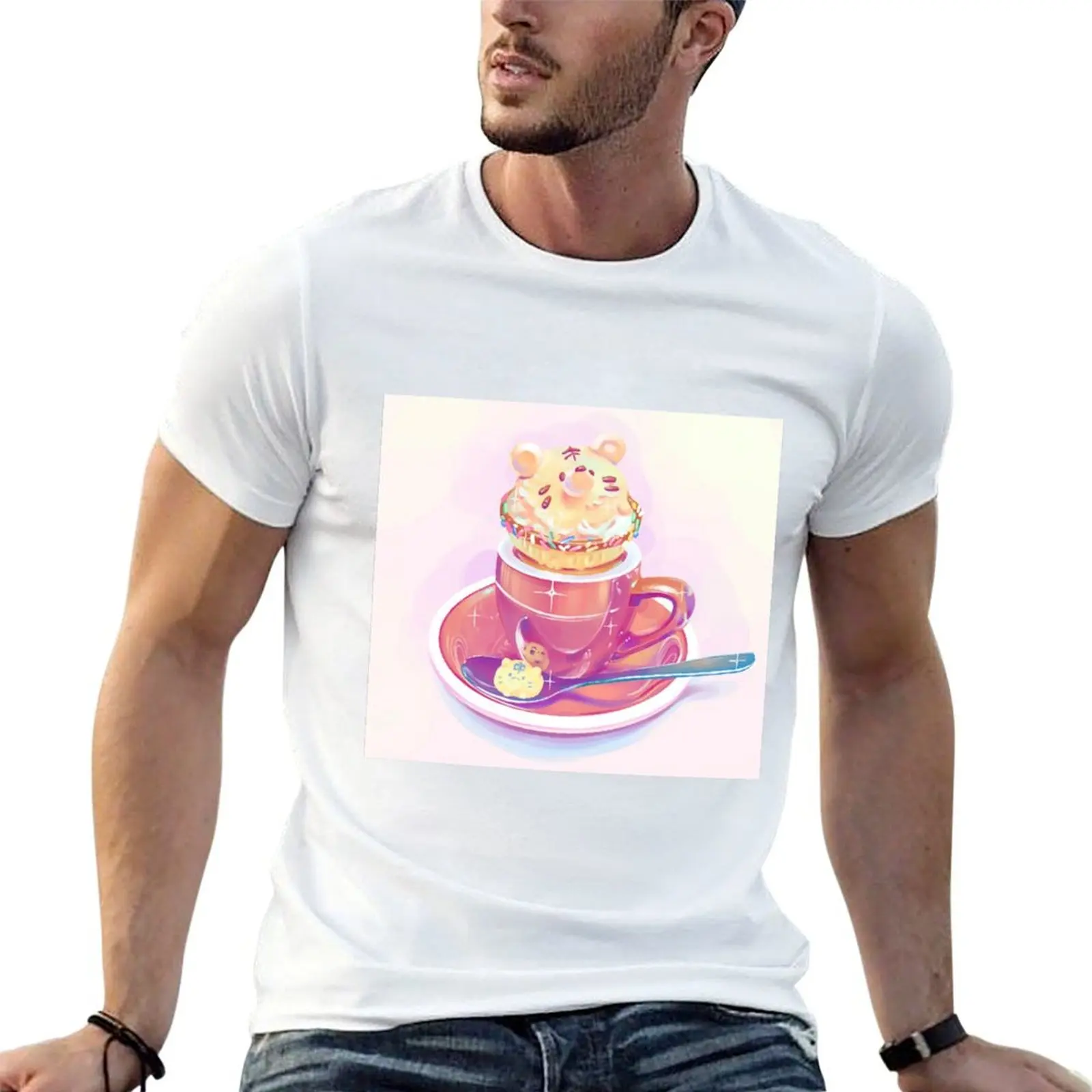Camiseta ice anime hombre pack para t Camisas lindas crema camisetas oversize tigre blanco