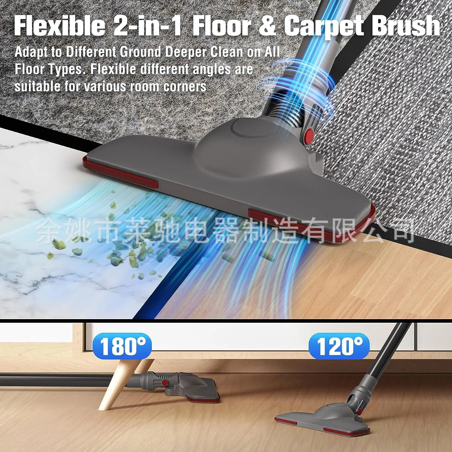 Handheld Vacuum Cleaner Large Suction Household Carpet Wired High Power Portable Small Vacuum Cleaner