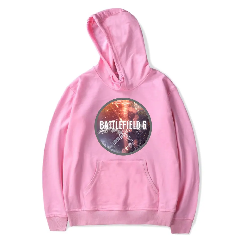 ساحة المعركة 6 هوديس 2025 خمر ميرش هوديي الرجال والنساء الهيب هوب الرياضة البلوز البلوز