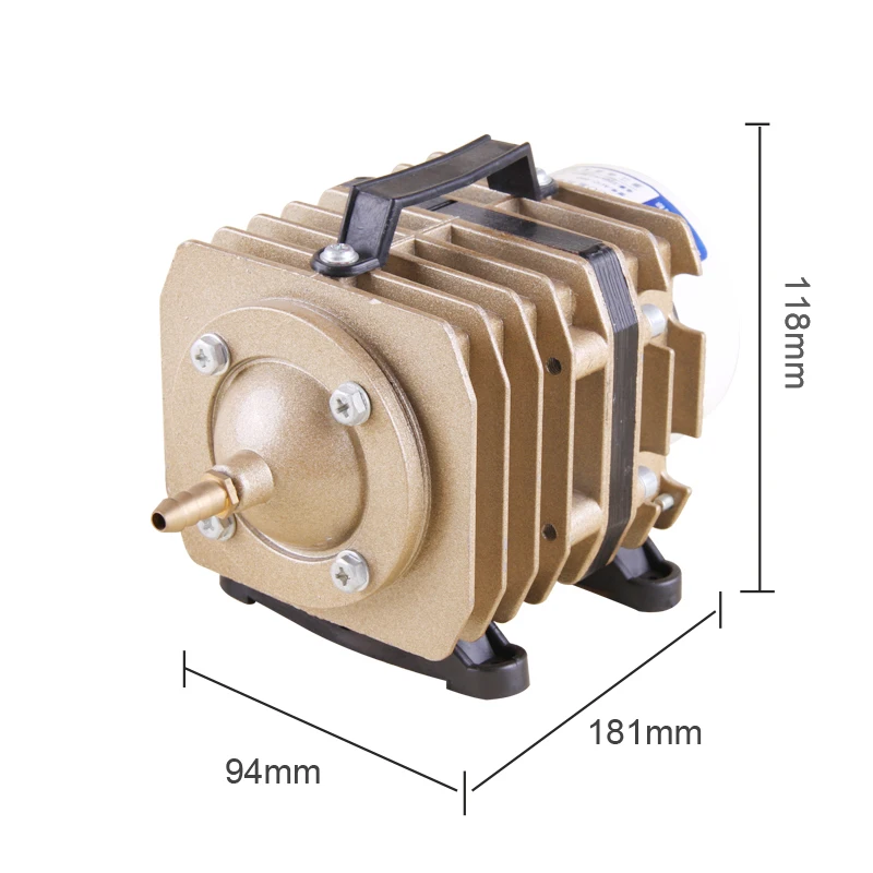 SUNSUN ACO-005 Large Aquarium Aquarium Fish Pond Aeration Pump Electromagnetic Air Pump / Oxygen Pump 80L/MIN