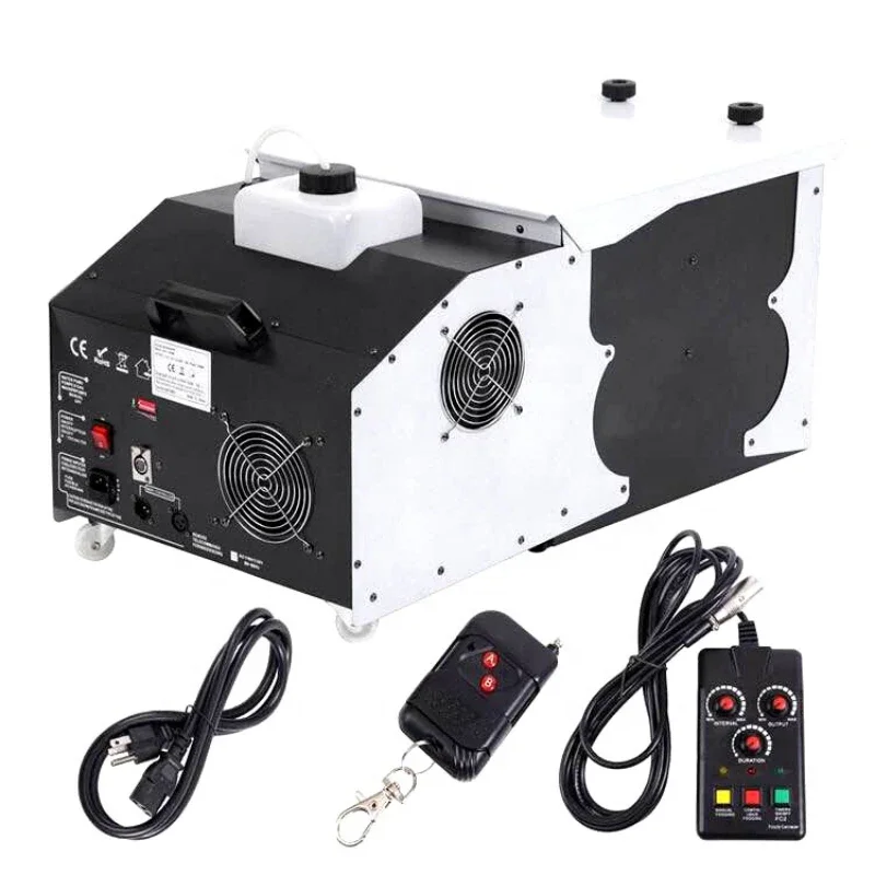 

1500w Low Smoke Lying Laying Dry Ice Effect Ground Fog Machine For Stage Concept Night Club Wedding Decoration Party