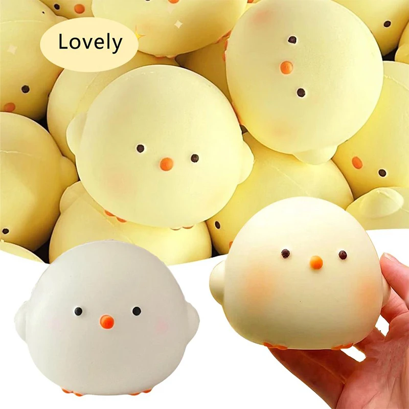 Kawaii Squishies Super Soft Chicken Toys For Kids Antistress Ball Squeeze Party Favors Stress Relief Toys For Birthday Gifts