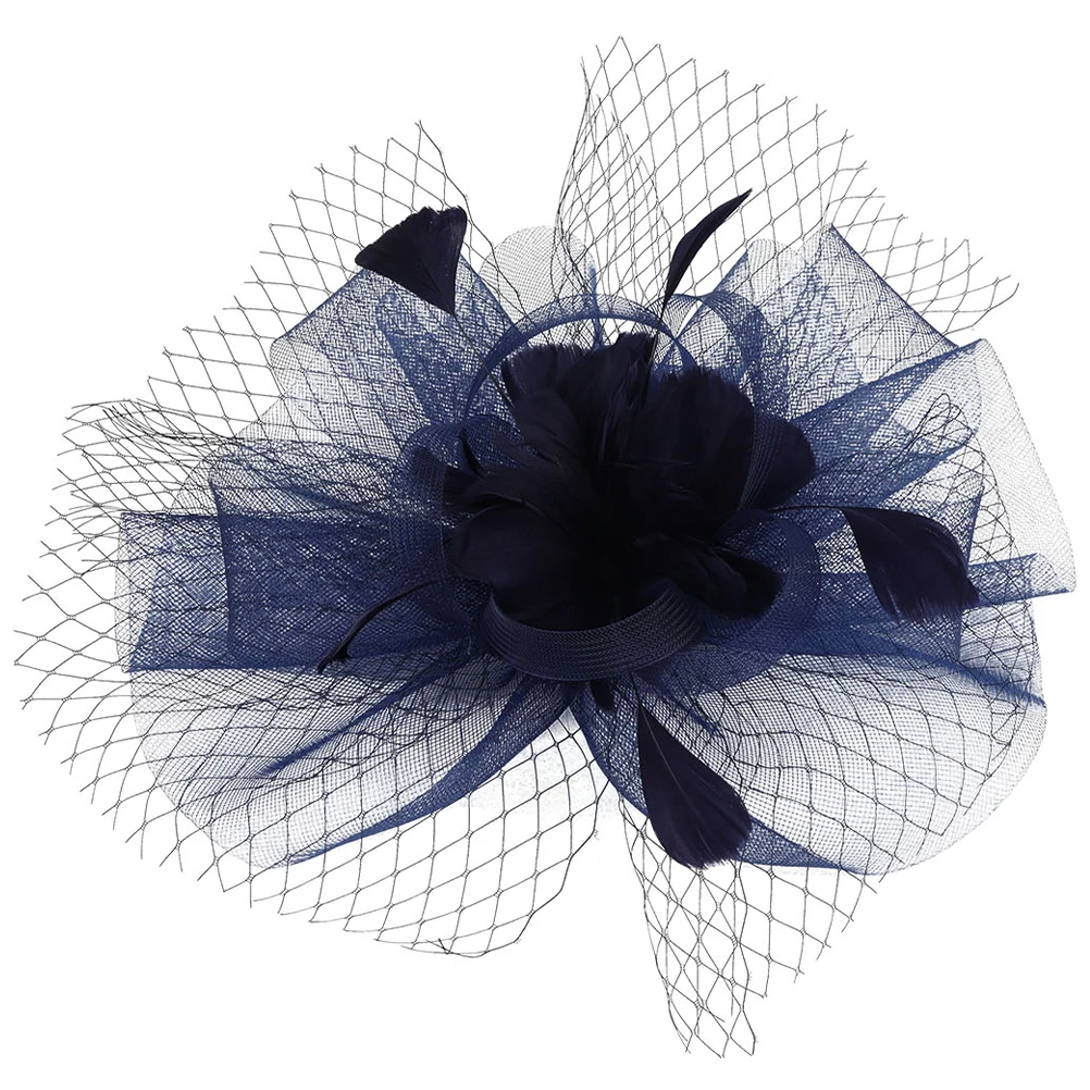 

Mesh Bride Hat Fascinators Women Artificial Wedding Tea Party Hats Headband Flapper Accessories Comfortable Versatile