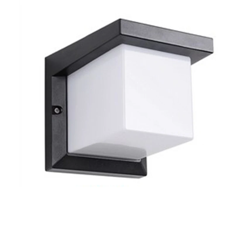 Square garden wall lamp new wholesale garden lamp Modern Decorative Vintage hotel outdoor lighting wall sconce