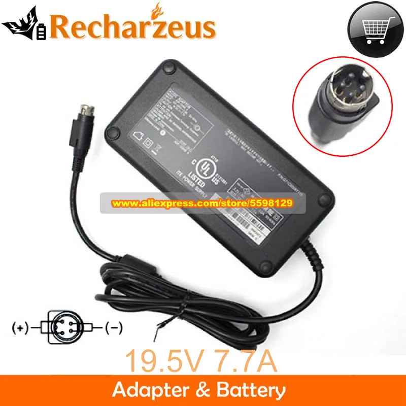 

Genuine 19.5V 7.7A 150W Charger ADP-150NB A Ac Adapter for TOSHIBA G71C0008Y110 Power Supply 4-Pin