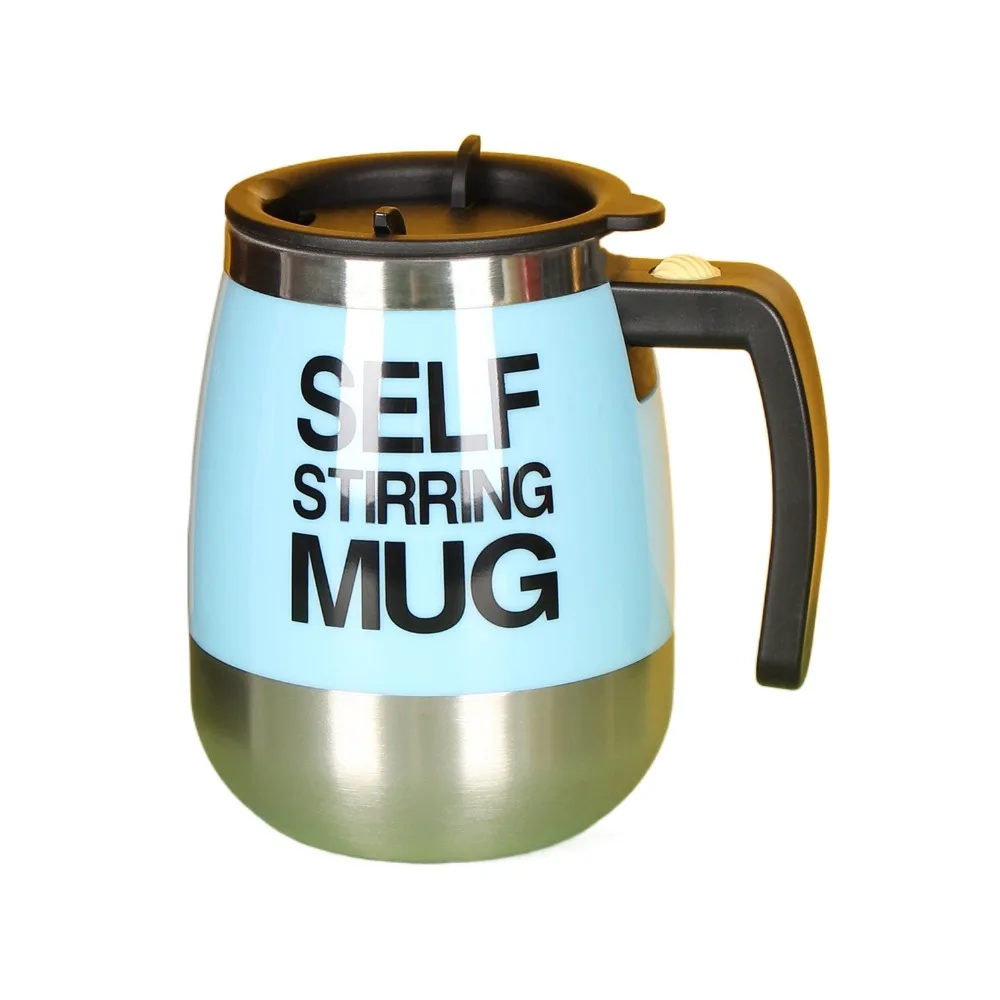 

Stainless Steel Automatic Stirring Cup Thermal Insulation Silent Magnetic Mixing Mug One Click Start with Cover