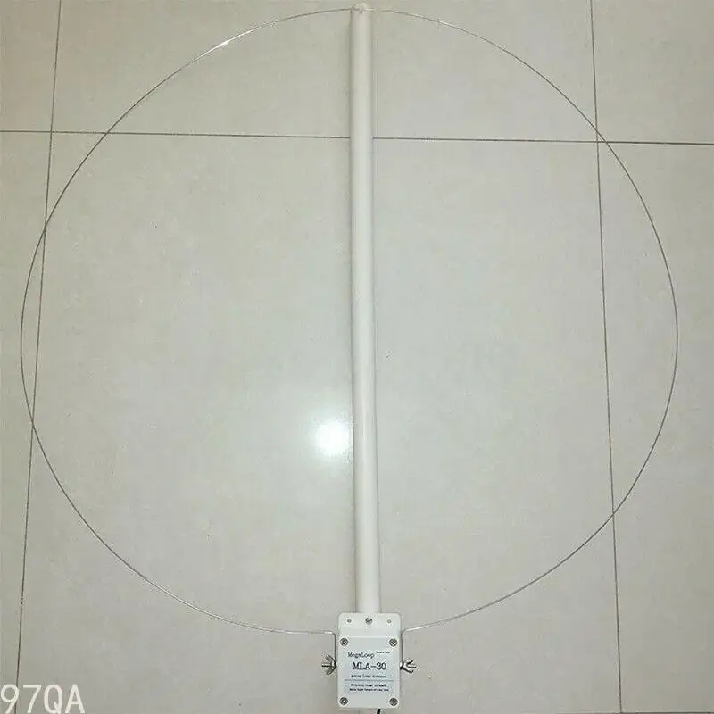 

97QA MLA-30 100kHz-30MHz Active Receiving Antenna Low Noise Balcony Aerial Short