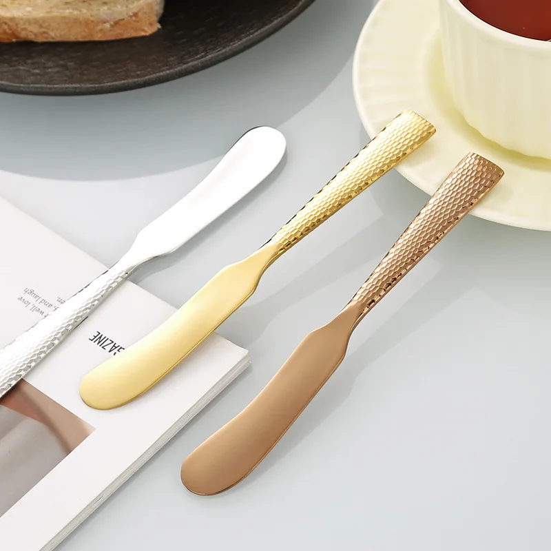 1PCS 304 stainless steel butter knife, butter spatula, breakfast sauce, cheese, and seasonings