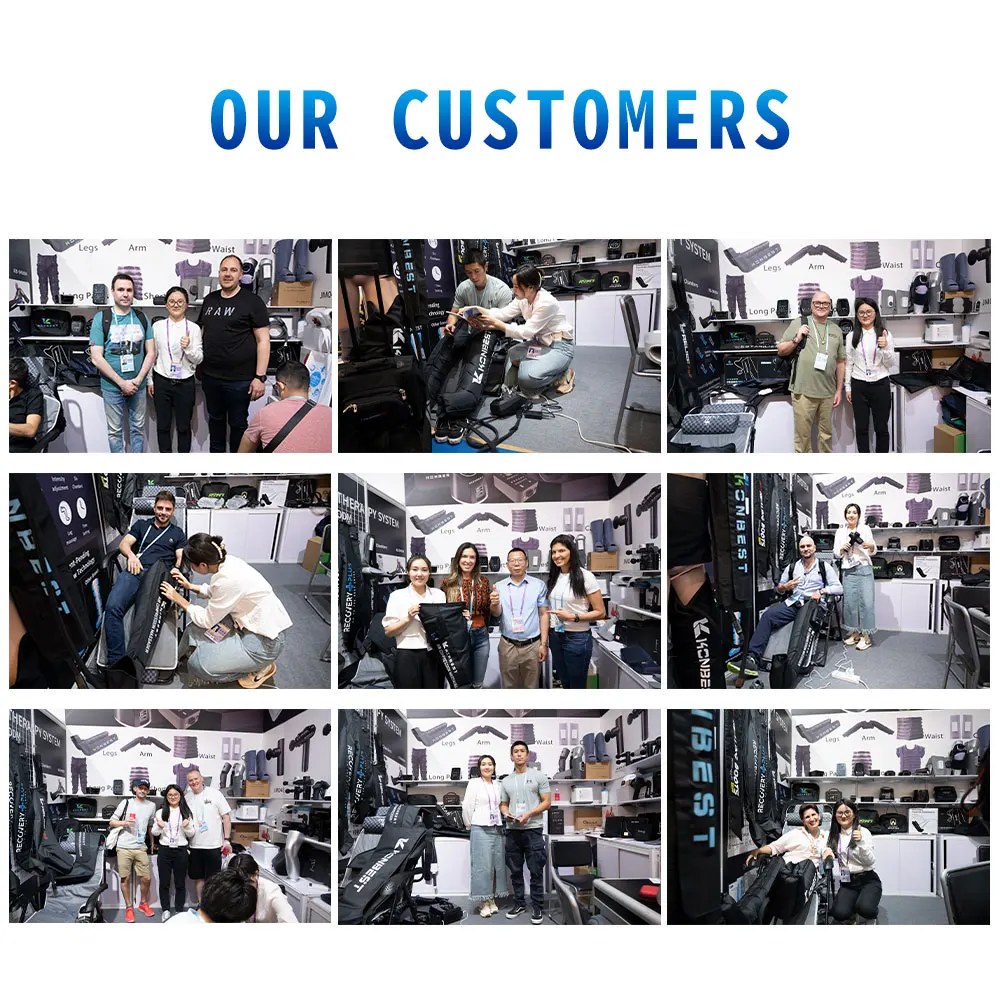 Blood Circulator Presoterapia Compression Boots Therapy Recovery air Leg Massager Machine