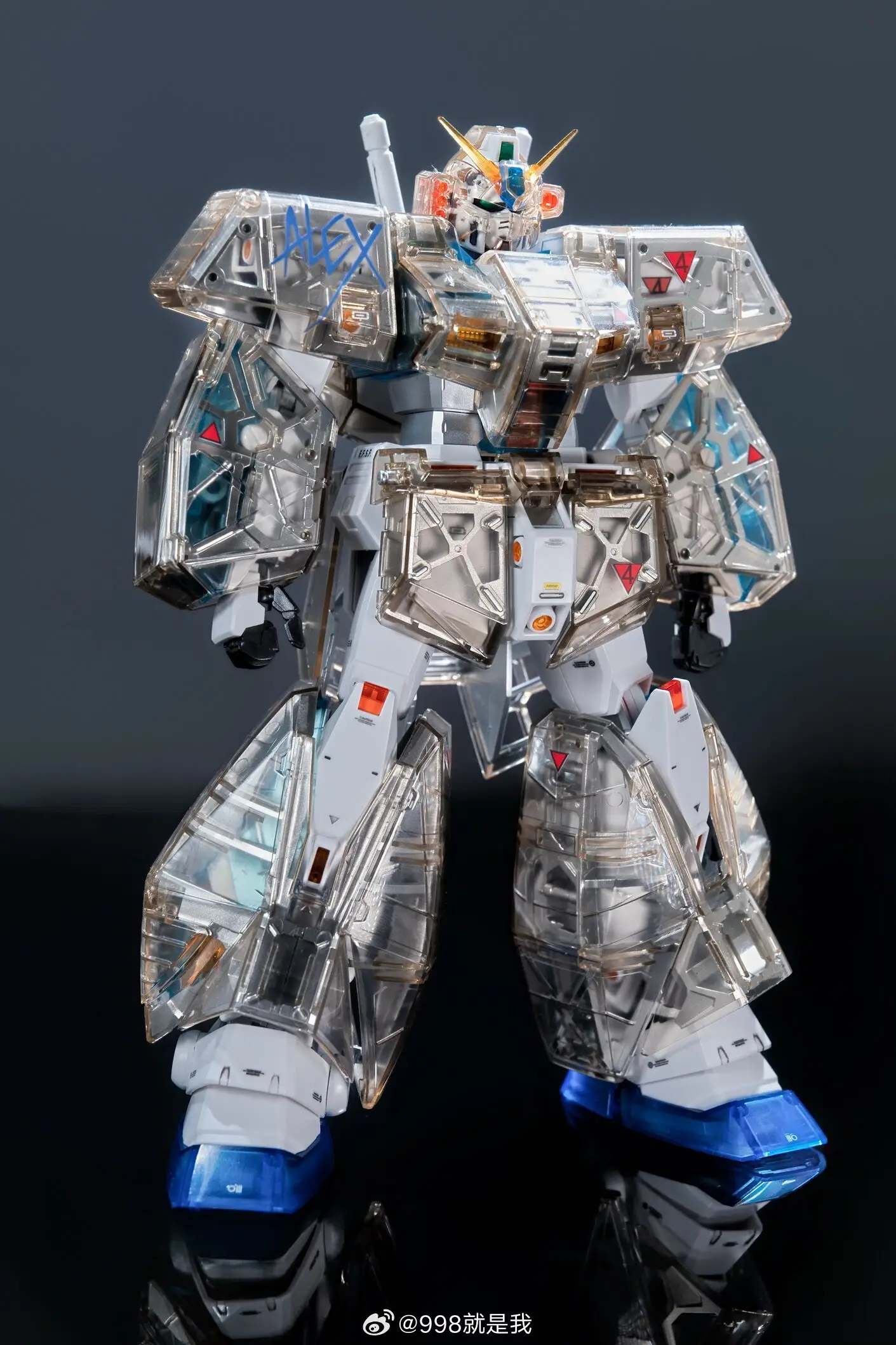 YIMING MODEL YM-001 MG 1/100 RX-78 NT-1 Full Armor Equipment Pure