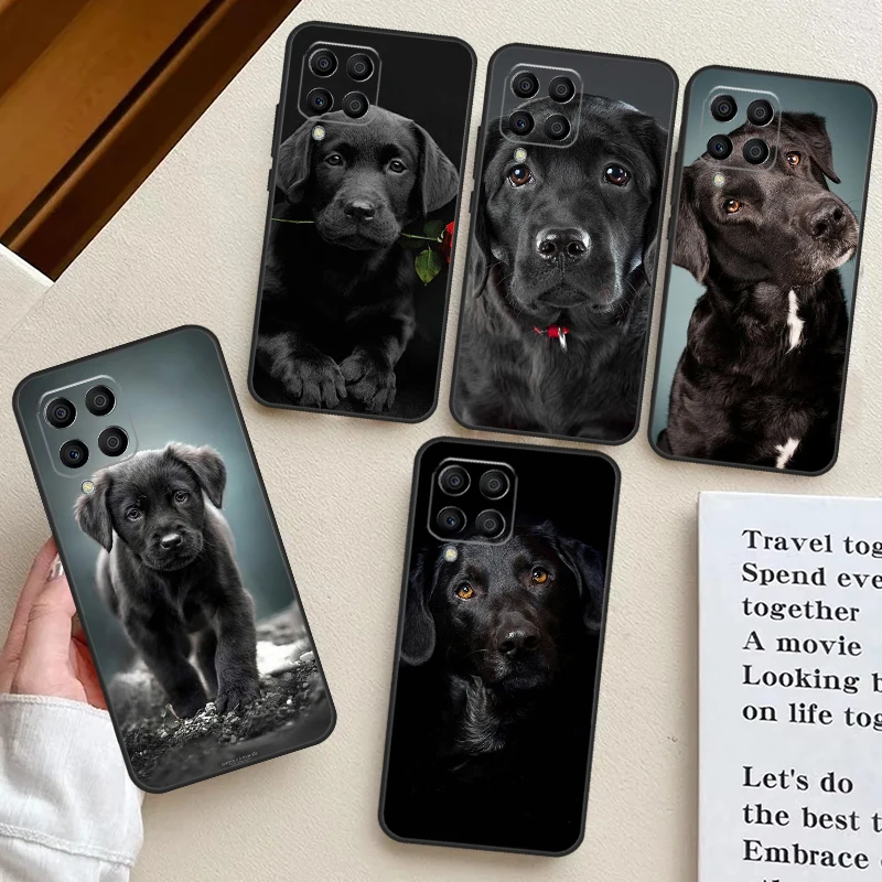 Labrador Puppy Dog Case For Samsung Galaxy M13 M23 M33 M53 M30s M31s M12 M32 M52 M21 M51 M14 M34 M54 M20 Coque