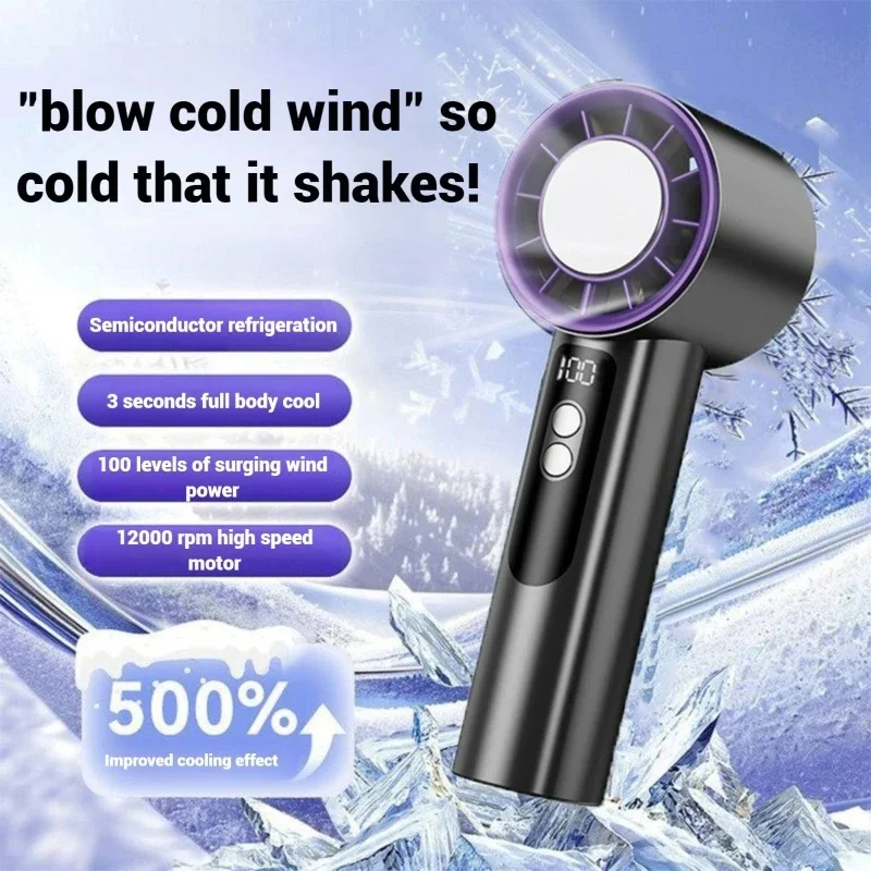 

Usb Rechargeable Cool Handheld Electric Fan Summer Home School Outdoor Camping Adjustable Speed Cooling Tools Festival Gifts