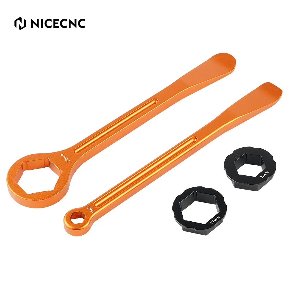 For 2004-2022 KTM EXC 300 EXCF 500 450 350 300 250 200 150 125 SX SXF XC XCF NICECNC Motorcycle Tire Repair Lever Wrench Tool