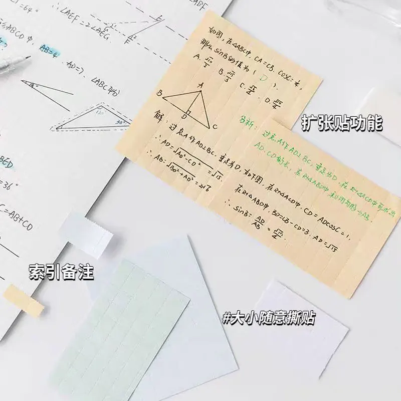 20Sheet/Lot Sticky Notes Sticky Flags Color Index Tabs Flag Page Makers for Page Book Memo Message School Office Stationery