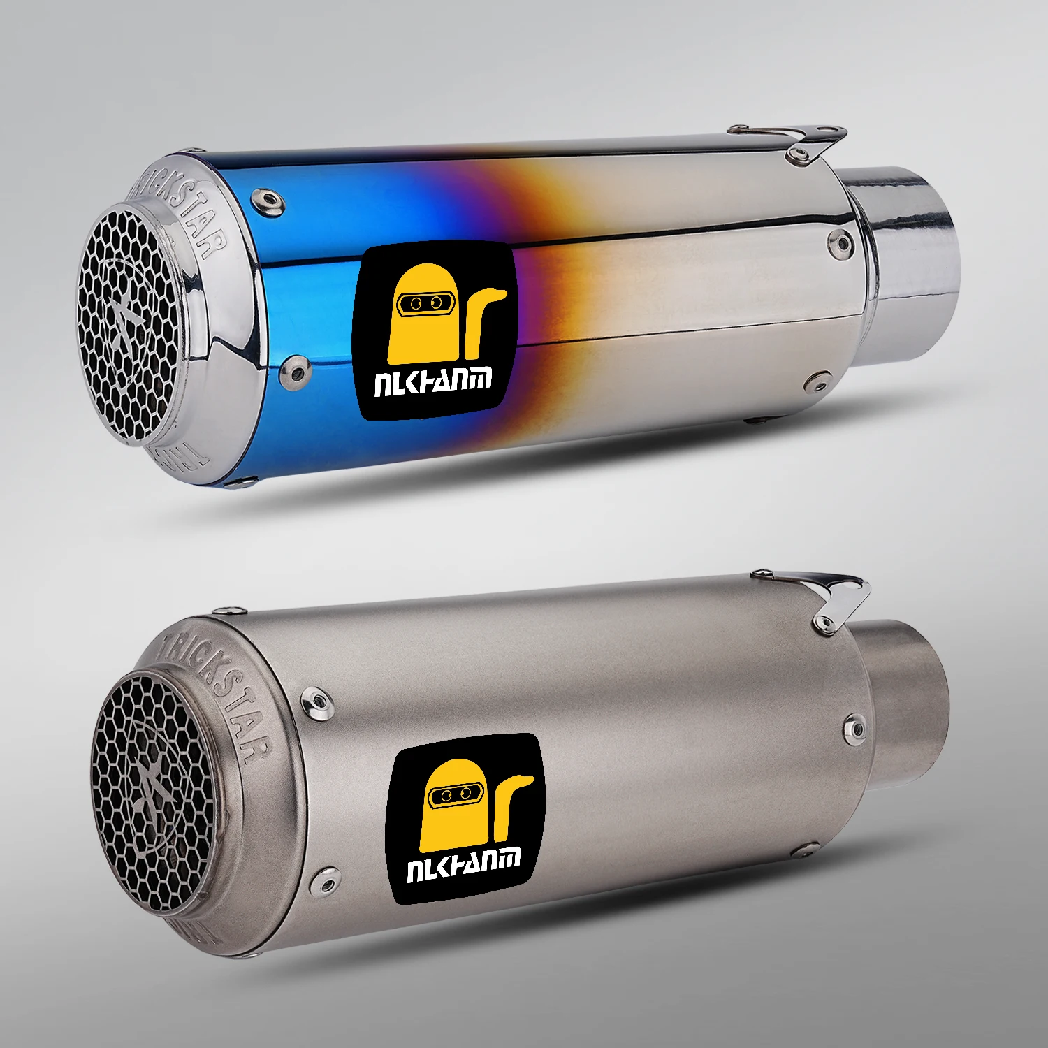 

51mm/60mm Universal Motorcycle exhaust system modified Trick Star escape muffler for Z650 ZX4R ZX6R R1 GSXR750 S1000RR