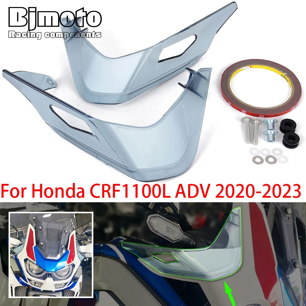 

CRF1100L CRF 1100L 2023 2022 For Honda CRF-1100L ADV 2020-2021 Motorcycle Upper Wind Deflector Windscreen Windshield