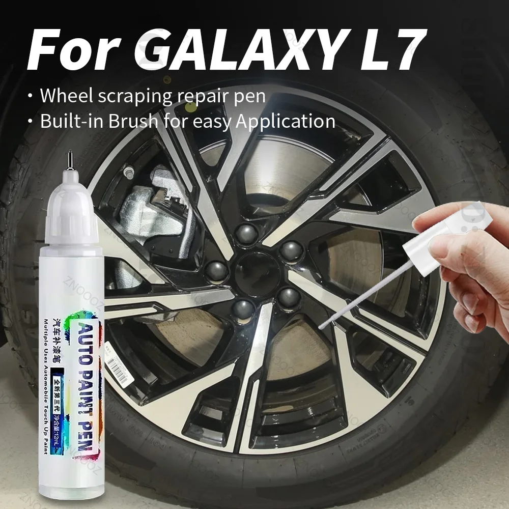 

Для Galaxy L7 Touch Up Paint Wheel Repair Kit Быстрая и легкая краска для ремонта царапин на колесах для ремонта колес автомобиля Серебристый Черный